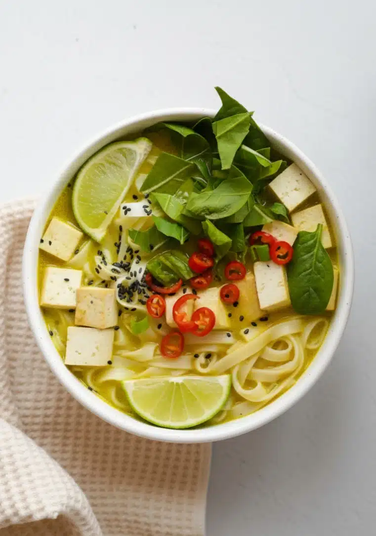 Easy Coconut Curry Noodle Soup