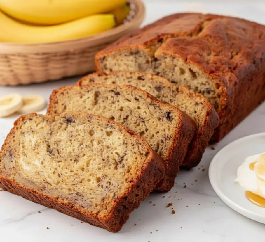 Easy Greek Yogurt Banana Bread