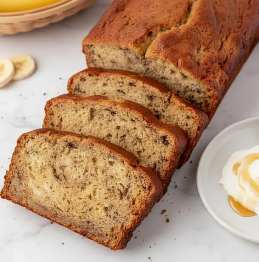 Easy Greek Yogurt Banana Bread
