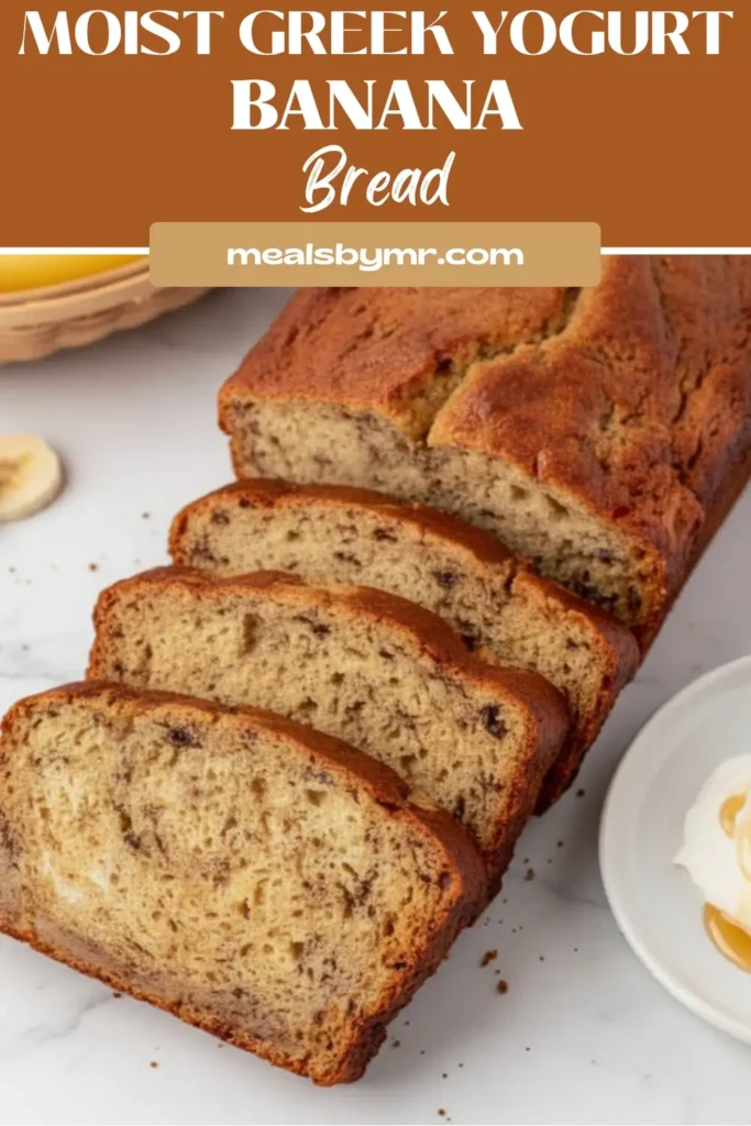 Easy Greek Yogurt Banana Bread