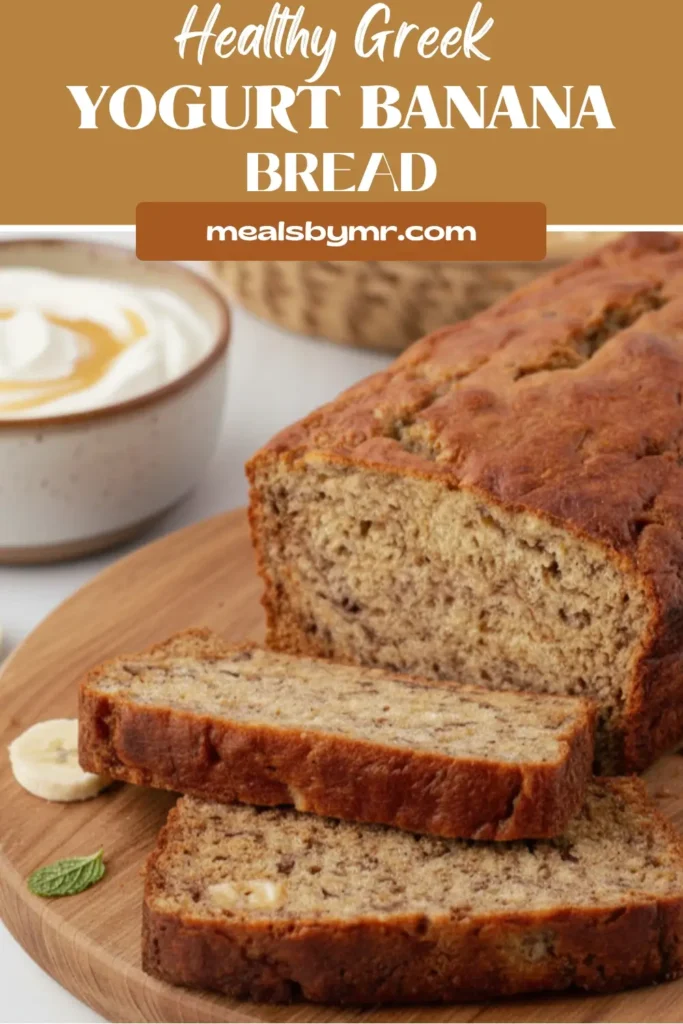 Easy Greek Yogurt Banana Bread