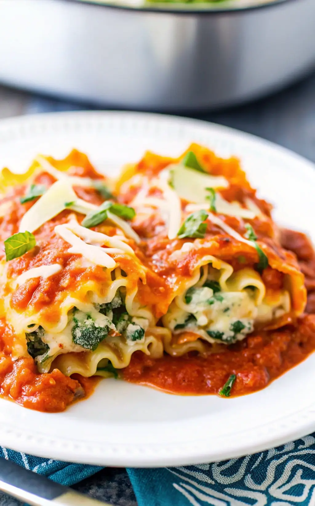 Easy Lasagna Roll Ups