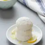 Meyer Lemon Snowball Cookies