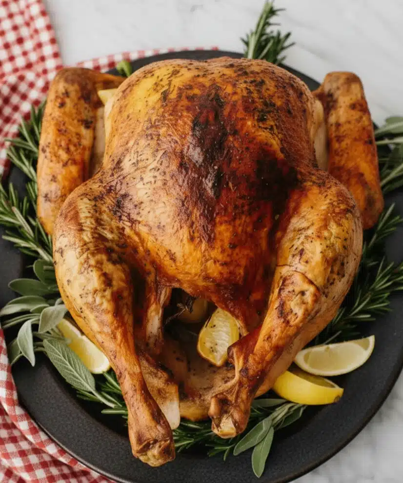 herb butter roasted turkey